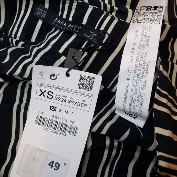 Forever 21 Striped Skirt - Picture 2 of 2